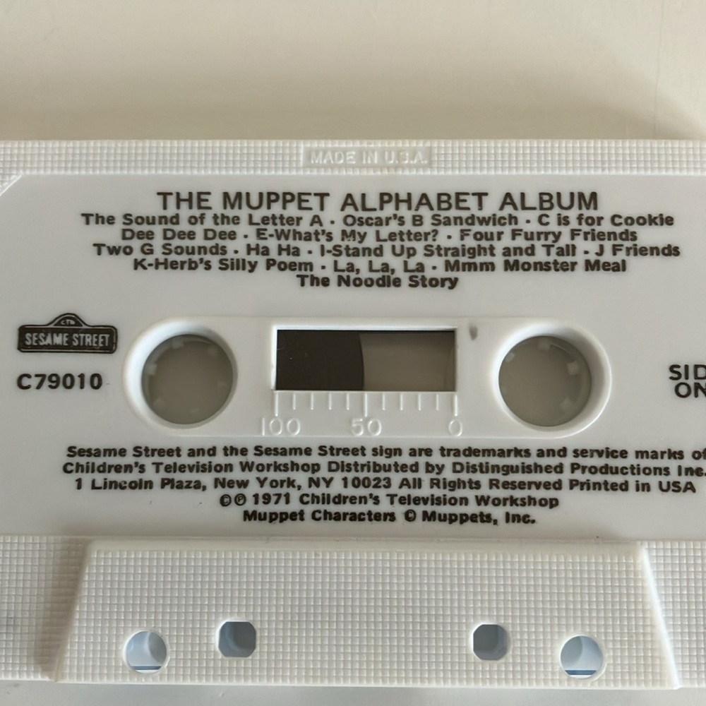 Vintage Best of Sesame Street Cassette Tapes + 2 Bonus Tapes - Picture 3 of 9